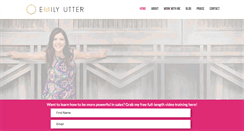 Desktop Screenshot of emilyutter.com